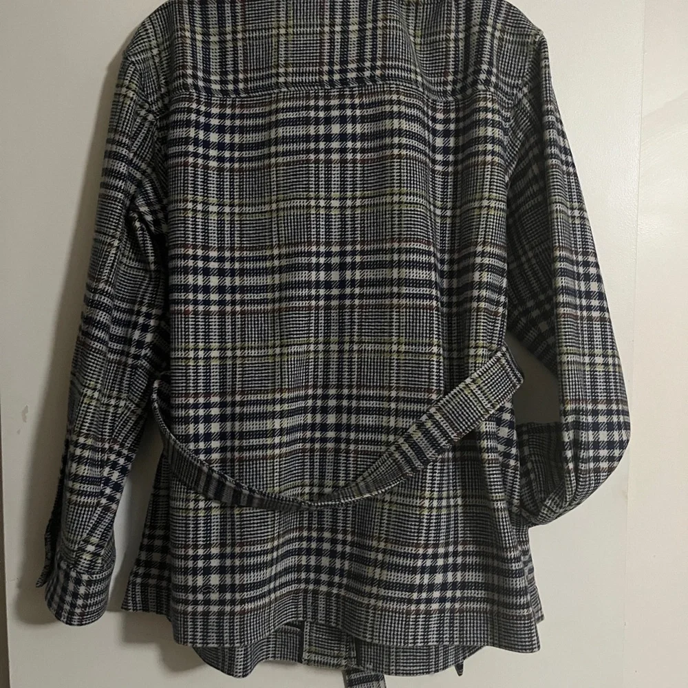Pendleton West End plaid wool shirt jacket - Picture 4 of 7